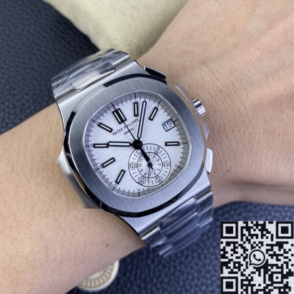 Patek Philippe Nautilus 5980/1A-019 White Dial PPF Factory