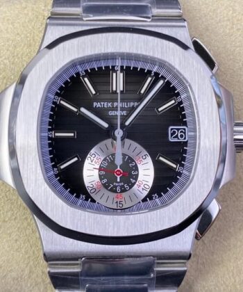 Patek Philippe Nautilus VS Aquanaut 5980/1A-014 Black Dial