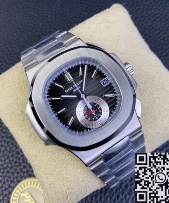 Patek Philippe Nautilus VS Aquanaut 5980/1A-014 Black Dial