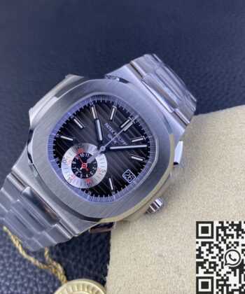 Patek Philippe Nautilus VS Aquanaut 5980/1A-014 Black Dial