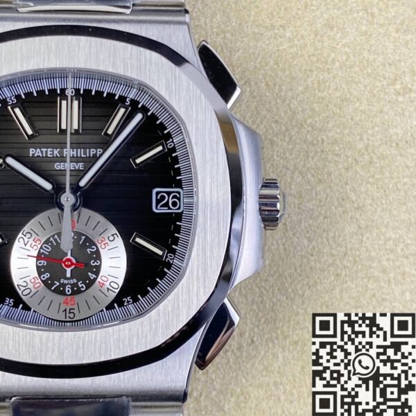 Patek Philippe Nautilus VS Aquanaut 5980/1A-014 Black Dial