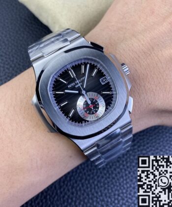Patek Philippe Nautilus VS Aquanaut 5980/1A-014 Black Dial