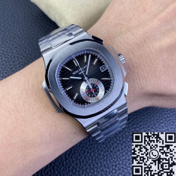 Patek Philippe Nautilus VS Aquanaut 5980/1A-014 Black Dial