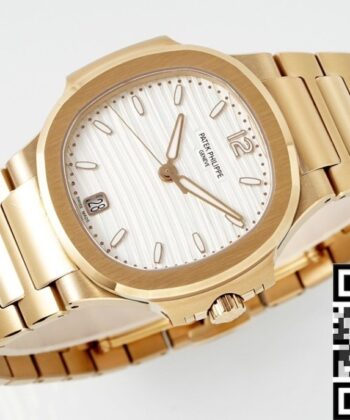 Patek Philippe Nautilus 7118/1R-001 Ying White Dial PPF Factory