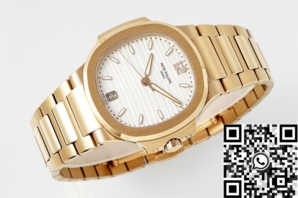 Patek Philippe Nautilus 7118/1R-001 Ying White Dial PPF Factory