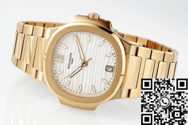 Patek Philippe Nautilus 7118/1R-001 Ying White Dial PPF Factory
