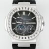 Patek Philippe Nautilus 5712 V3 Drill case Blue Dial PPF Factory