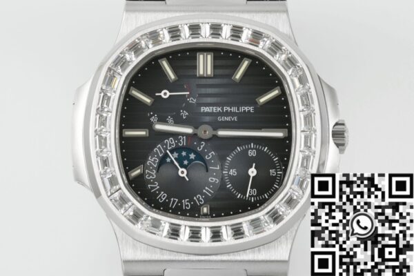 Patek Philippe Nautilus 5712 V3 Drill case Blue Dial PPF Factory