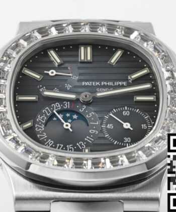Patek Philippe Nautilus 5712 V3 Drill case Blue Dial PPF Factory