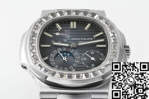 Patek Philippe Nautilus 5712 V3 Drill case Blue Dial PPF Factory