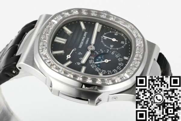 Patek Philippe Nautilus 5712 V3 Drill case Blue Dial PPF Factory