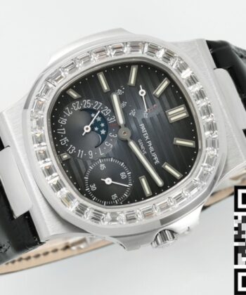 Patek Philippe Nautilus 5712 V3 Drill case Blue Dial PPF Factory