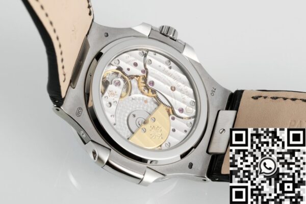Shop Patek Philippe Nautilus​ V3 Drill Case 5712 Black Dial Watch