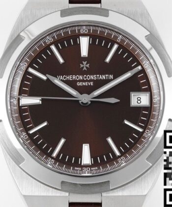 Vacheron Constantin Overseas 4500V Brown Rubber Strap Watch