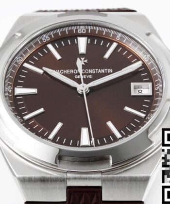Vacheron Constantin Overseas 4500V Brown Rubber Strap Watch