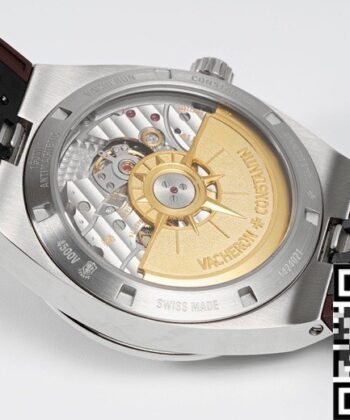 Vacheron Constantin Overseas 4500V Brown Rubber Strap Watch