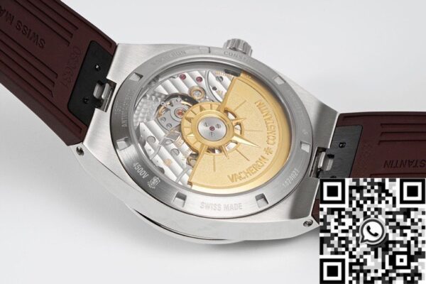 Vacheron Constantin Overseas 4500V Brown Rubber Strap Watch