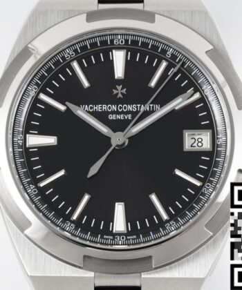 Vacheron Constantin Overseas Black 4500V Rubber Strap Watch