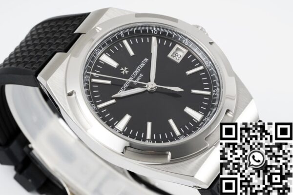Vacheron Constantin Overseas Black 4500V Rubber Strap Watch