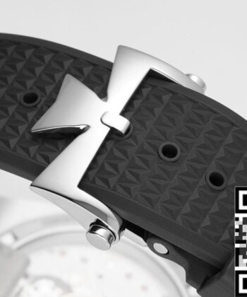 Vacheron Constantin Overseas Black 4500V Rubber Strap Watch