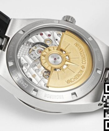Vacheron Constantin Overseas Black 4500V Rubber Strap Watch
