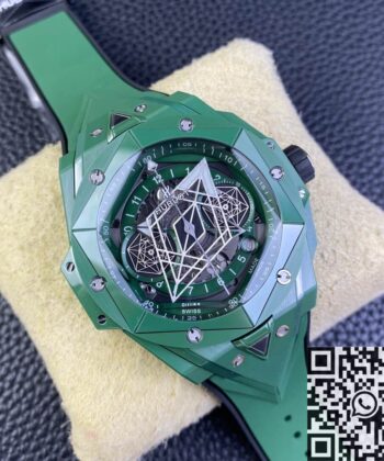 Big Bang Hublot Sang Bleu II 418.GX.5207.RX.MXM22 Green