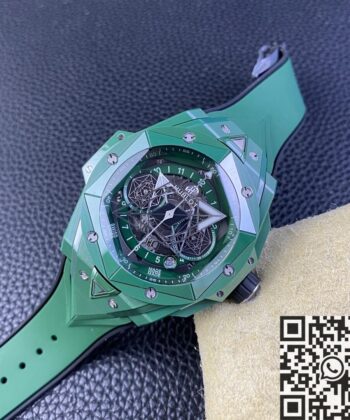 Big Bang Hublot Sang Bleu II 418.GX.5207.RX.MXM22 Green