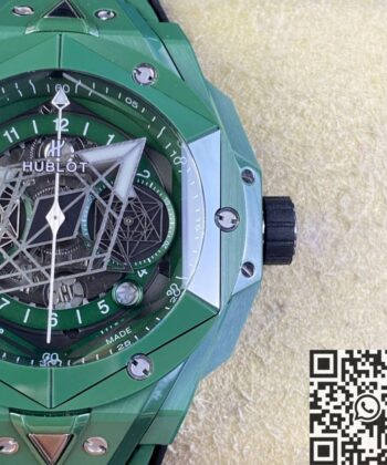 Big Bang Hublot Sang Bleu II 418.GX.5207.RX.MXM22 Green