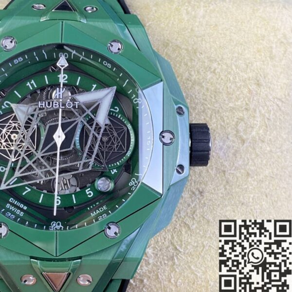Big Bang Hublot Sang Bleu II 418.GX.5207.RX.MXM22 Green