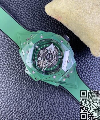 Big Bang Hublot Sang Bleu II 418.GX.5207.RX.MXM22 Green