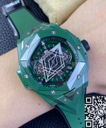 Big Bang Hublot Sang Bleu II 418.GX.5207.RX.MXM22 Green