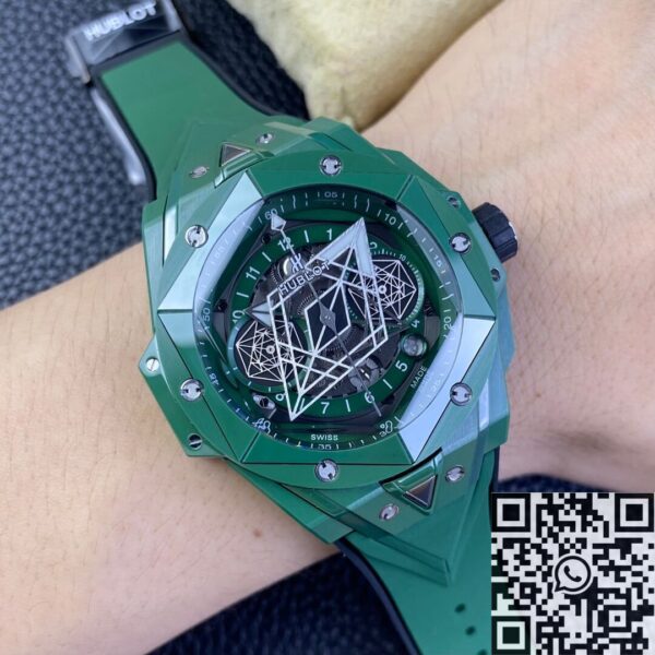 Big Bang Hublot Sang Bleu II 418.GX.5207.RX.MXM22 Green