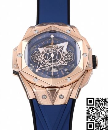 BBF Factory Big Bang Hublot Sang Bleu 418.OX.5108.RX.MXM20
