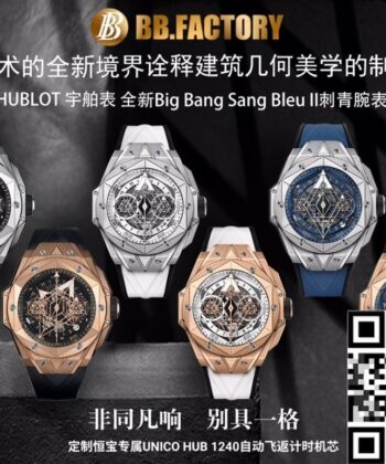 Replica Hublot Big Bang Sang Bleu II 418.NX.1107.RX.MXM19