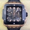 Hublot Square Bang Unico 821.OM.0180.RX Gold Case Watch