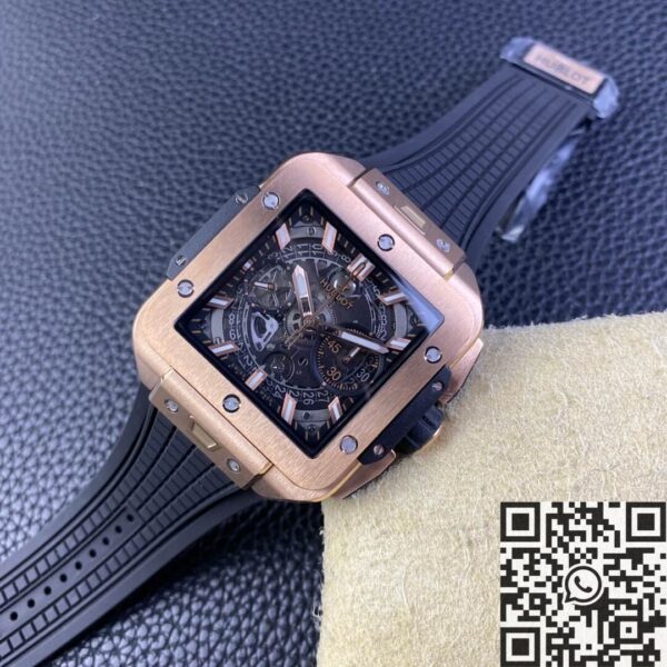 Replica Square Bang Unico Hublot 821.OX.0180.RX King Gold