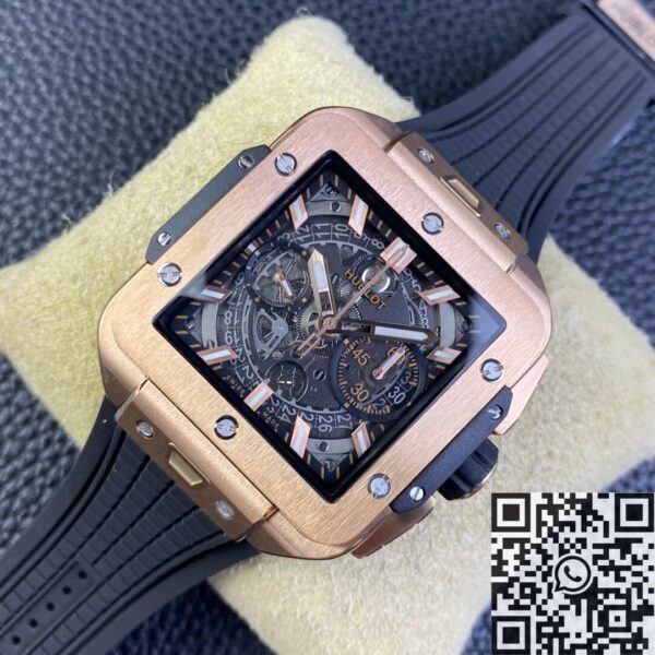Replica Square Bang Unico Hublot 821.OX.0180.RX King Gold