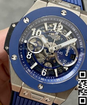 Big Bang Unico Watch Hublot 441.NL.5171.RX Blue Ceramic BBF