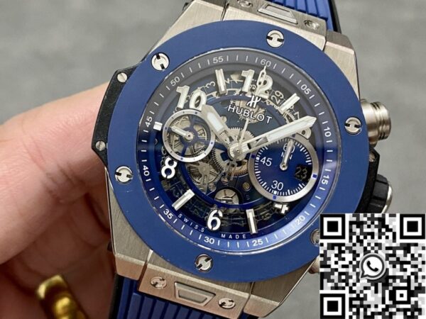 Big Bang Unico Watch Hublot 441.NL.5171.RX Blue Ceramic BBF