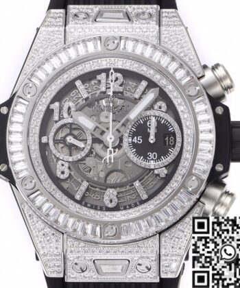 Hublot Watch Big Bang Unico 421.NX.1170.RX.0904 Full Diamond