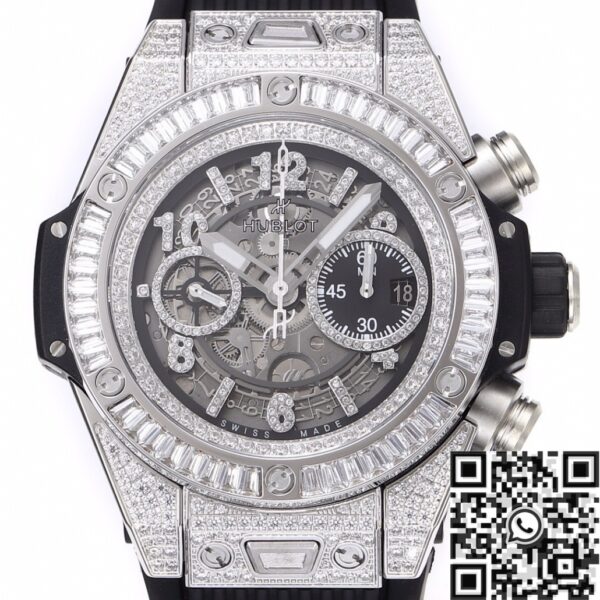 Hublot Watch Big Bang Unico 421.NX.1170.RX.0904 Full Diamond