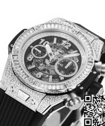 Hublot Watch Big Bang Unico 421.NX.1170.RX.0904 Full Diamond
