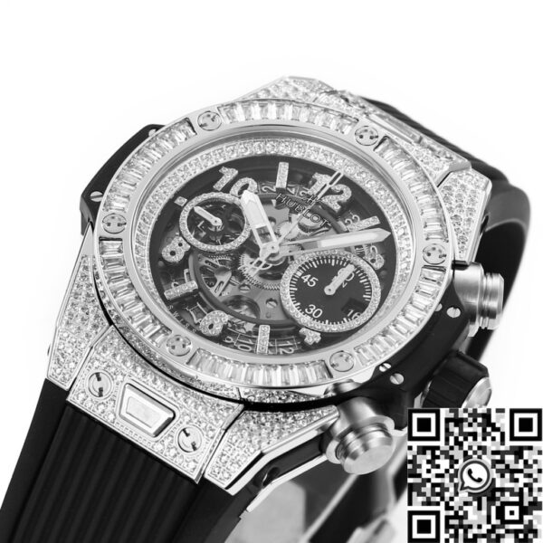 Hublot Watch Big Bang Unico 421.NX.1170.RX.0904 Full Diamond