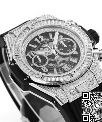 Hublot Watch Big Bang Unico 421.NX.1170.RX.0904 Full Diamond