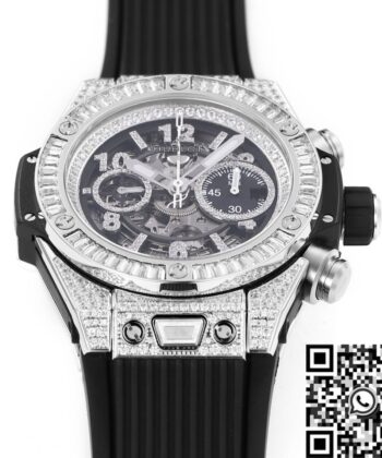 Hublot Watch Big Bang Unico 421.NX.1170.RX.0904 Full Diamond