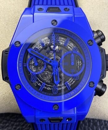 Fake Hublot Big Bang Unico 411.ES.5119.RX Blue Ceramics Watch