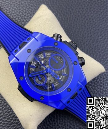 Fake Hublot Big Bang Unico 411.ES.5119.RX Blue Ceramics Watch