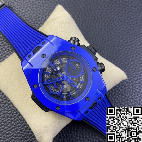 Fake Hublot Big Bang Unico 411.ES.5119.RX Blue Ceramics Watch