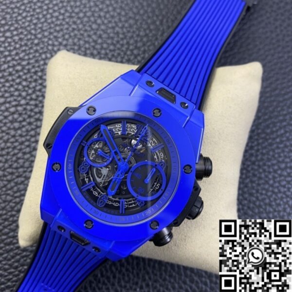 Fake Hublot Big Bang Unico 411.ES.5119.RX Blue Ceramics Watch