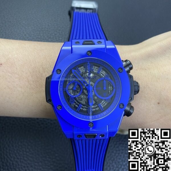 Fake Hublot Big Bang Unico 411.ES.5119.RX Blue Ceramics Watch